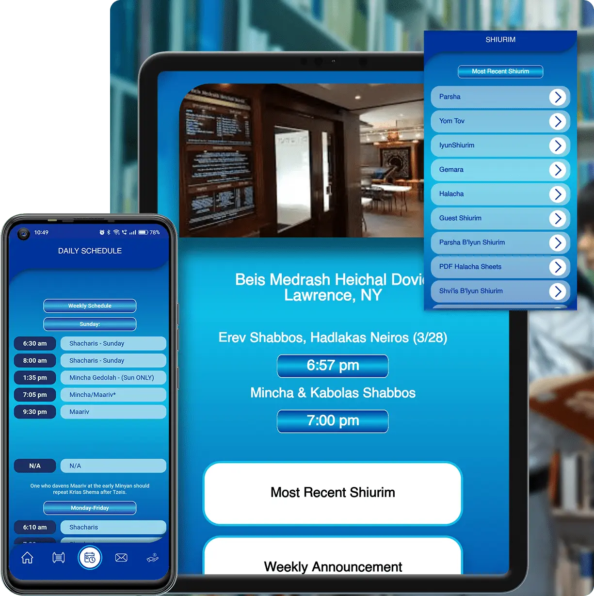  Beis Medrash Heichal Dovid of Lawrence App