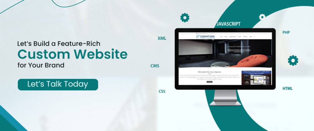 Let's build a custom website for your brand